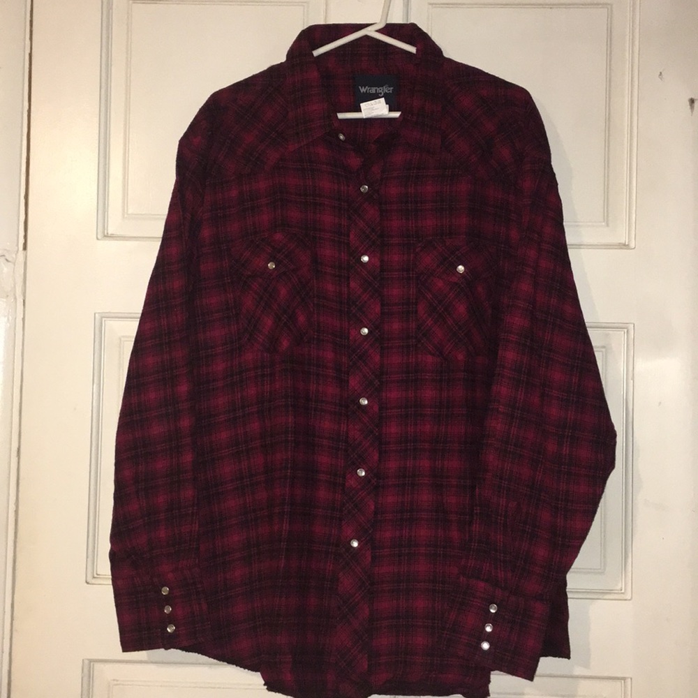 Wrangler flannel shirt